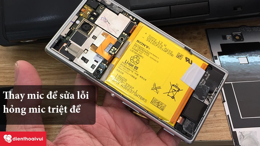 Thay mic để khắc phục lỗi triệt để