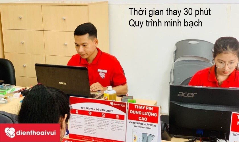 Điện Thoại Vui – thay nắp lưng Samsung Galaxy S8 Plus chính hãng, chất lượng