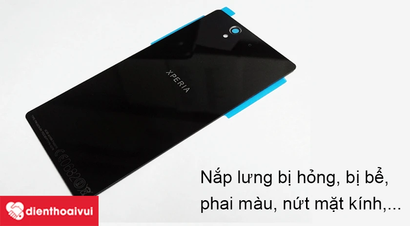 Dấu hiệu c&acirc;n thay nắp lưng