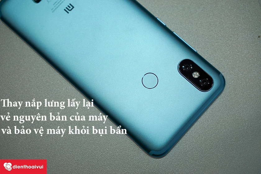 Việc thay nắp lưng Xiaomi Mi A2 c&oacute; quan trọng?