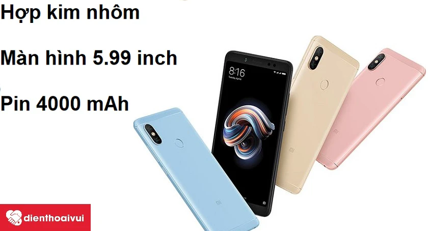 Chất liệu hợp kim cao cấp c&ugrave;ng m&agrave;n h&igrave;nh 16 triệu m&agrave;u cho hiển thị sắc n&eacute;t