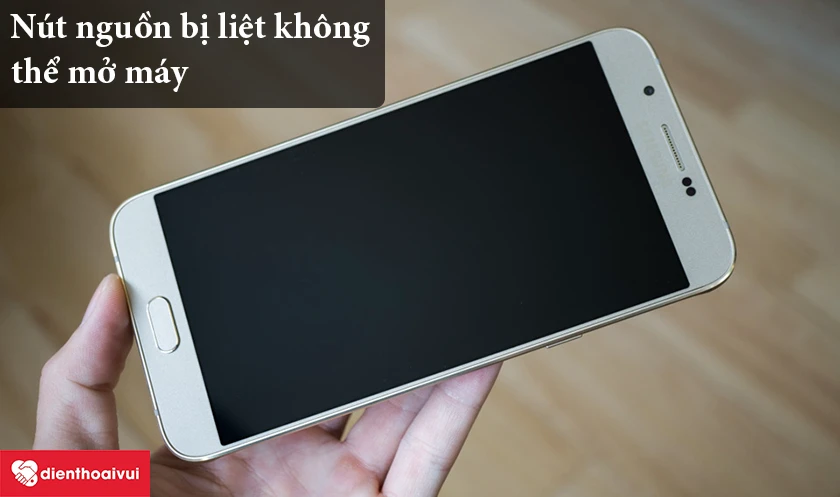 N&uacute;t nguồn bị liệt