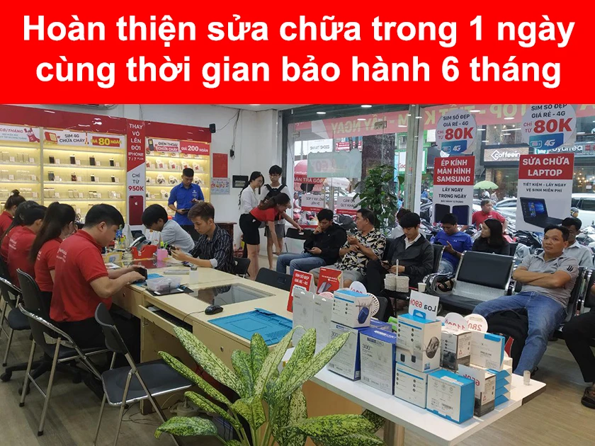 Dịch vụ thay n&uacute;t nguồn Samsung Galaxy Note 9 gi&aacute; rẻ tại Điện Thoại Vui