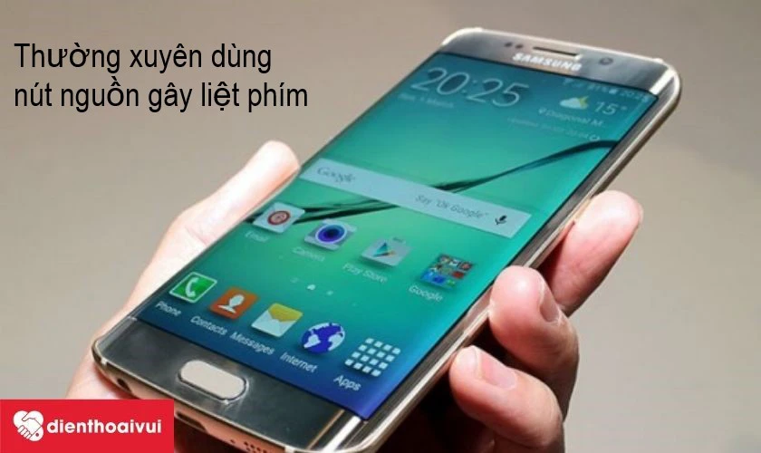 Thường xuy&ecirc;n sử dụng n&uacute;t nguồn để mở m&aacute;y cũng khiến cho n&uacute;t nguồn bị liệt
