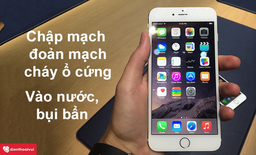 Vì sao ổ cứng trên iPhone 6 Plus hư hỏng? Cách khắc phục hiệu quả