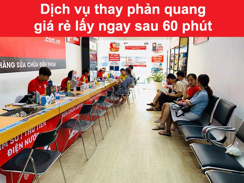 Dịch vụ thay phản quang iPhone 6s gi&aacute; rẻ tại Điện Thoại Vui