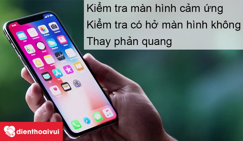 Khắc phục lỗi phản quang điện thoại