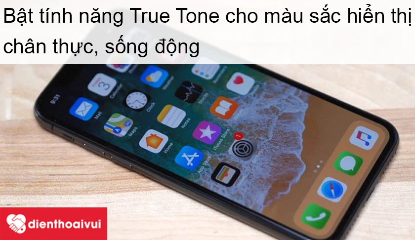 Bật True Tone