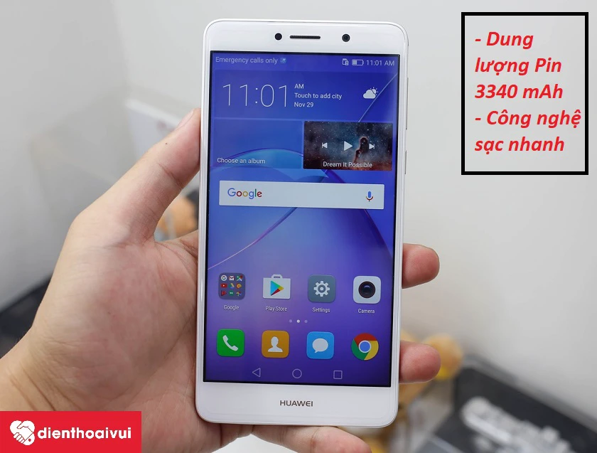 Một số th&ocirc;ng tin về pin của Huawei-G-R-5