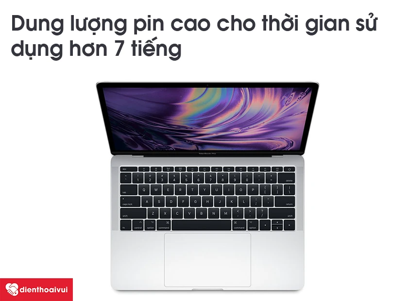 Dịch vụ thay pin laptop MacBook Pro ấn tượng với thời gian sử dụng hơn 7 tiếng