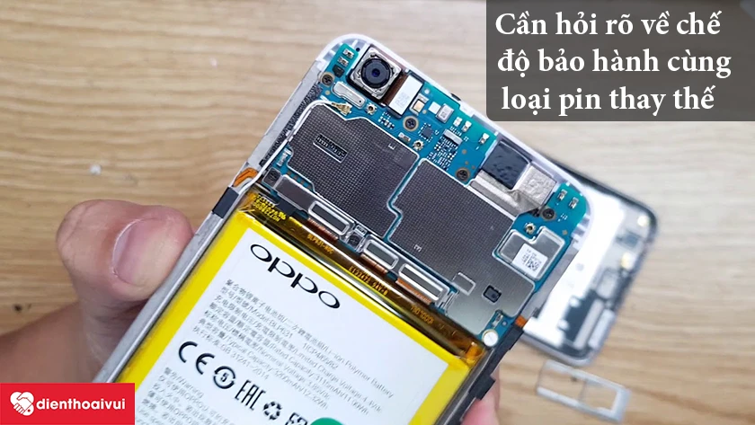 cần hỏi r&otilde; về chế độ bảo h&agrave;nh pin