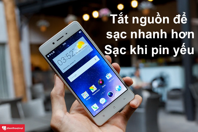 Một số lưu &yacute; để bảo vệ pin của điện thoại Oppo