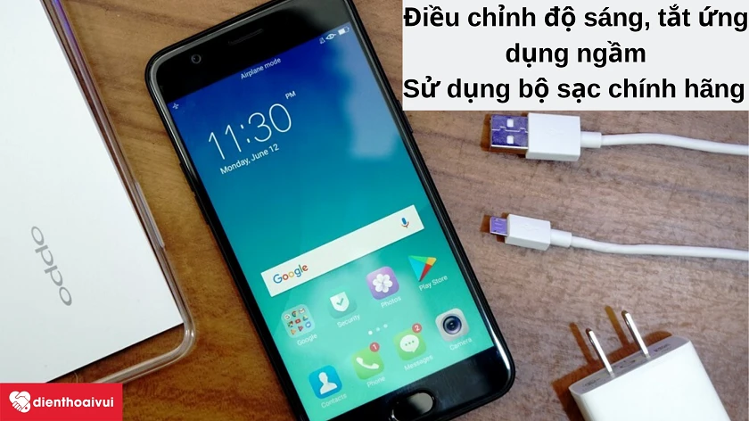 Những v&acirc;́n đ&ecirc;̀ v&ecirc;̀ pin tr&ecirc;n Oppo F3 Lite và cách xử lý tại nhà