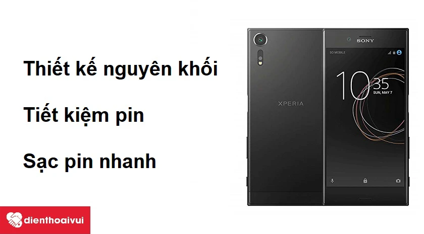 Sony Xperia XZs mang đến t&iacute;nh năng mở kh&oacute;a bằng khu&ocirc;n mặt c&ugrave;ng khả năng sạc pin nhanh
