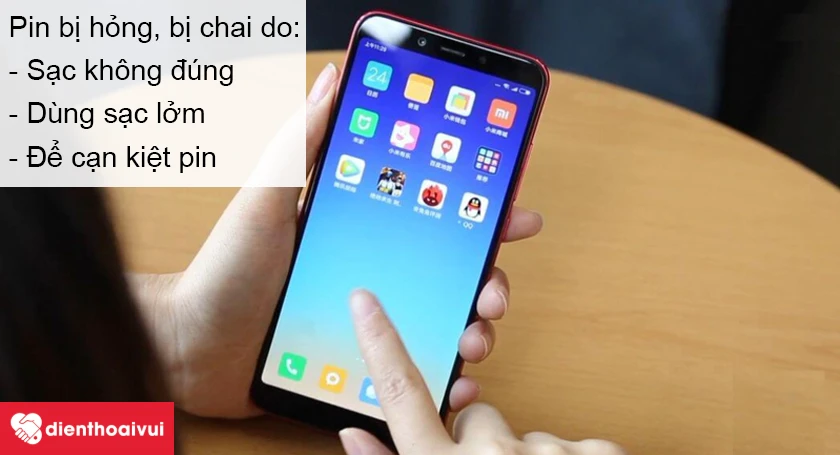 Nguy&ecirc;n nh&acirc;n chai pin, hỏng pin