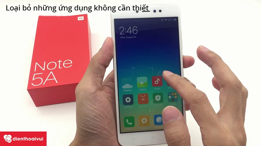 Loại bỏ những ứng dụng kh&ocirc;ng cần thiết