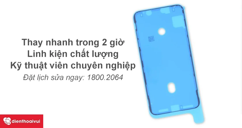 Dịch vụ thay ron m&agrave;n h&igrave;nh iPhone XS Max tại Điện Thoại Vui