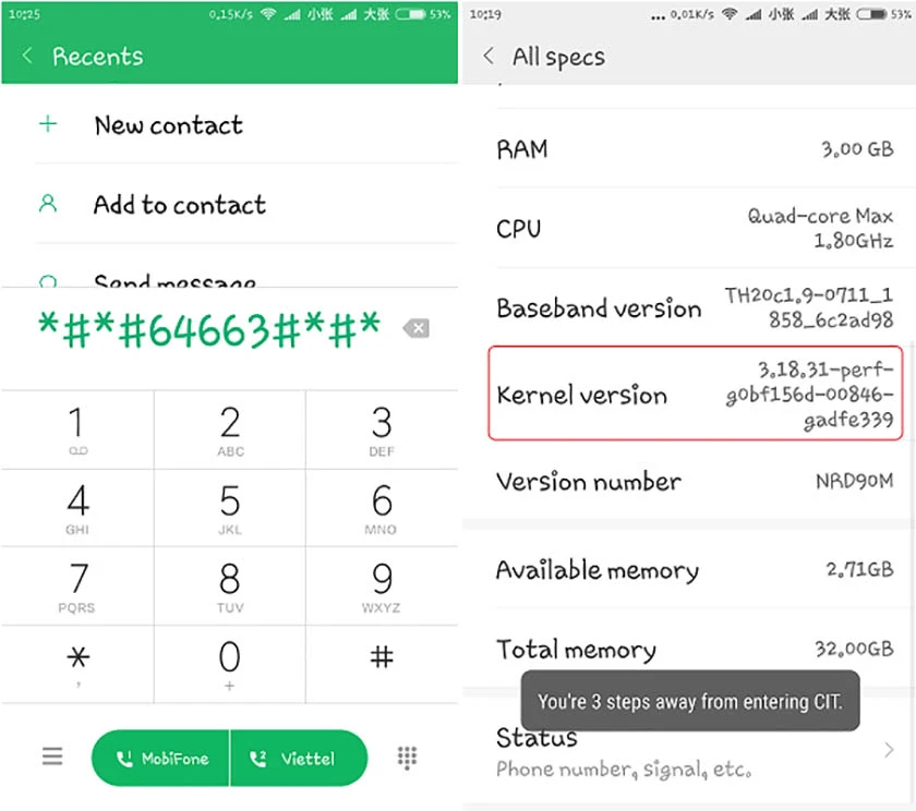 C&aacute;ch kiểm tra xem chế độ rung Xiaomi Redmi 6A c&ograve;n hoạt động hay kh&ocirc;ng