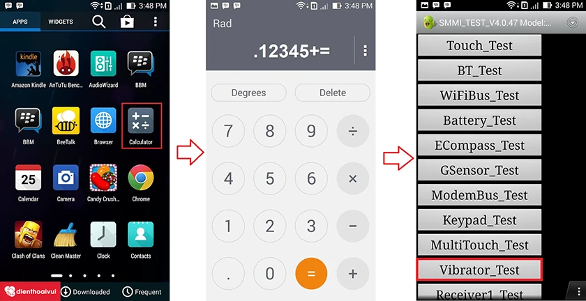 nhập mã .12345+=