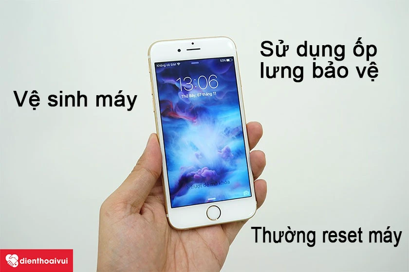 Bảo vệ chức năng rung của điện thoại