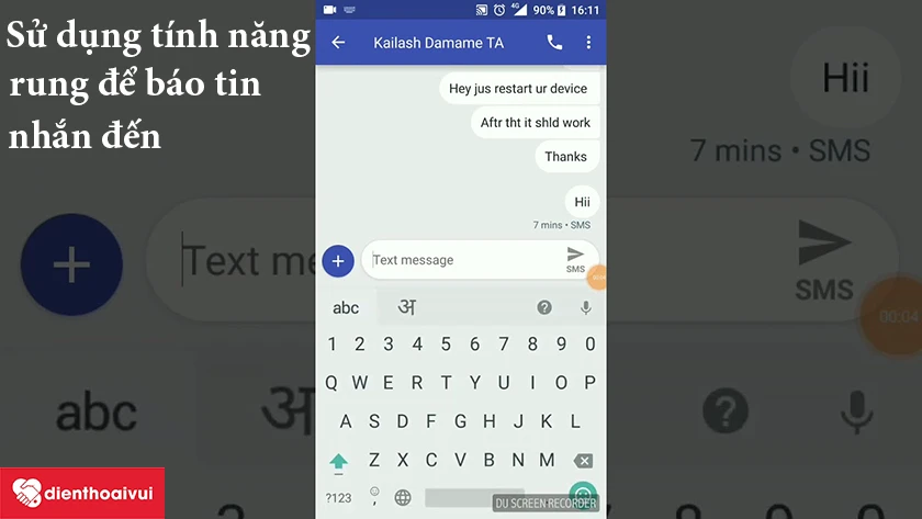 b&aacute;o c&oacute; tin nhắn đến, email, cuộc điện thoại gọi tới hay một th&ocirc;ng b&aacute;o mới từ facebook, mạng x&atilde; hội