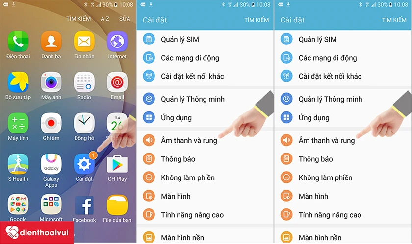 Restart hoặc restore điện thoại khi loa điện thoại bị r&egrave;