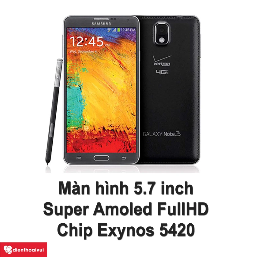 Samsung Galaxy Note 3 - d&ograve;ng điện thoại c&oacute; thiết kế sang trọng, cấu h&igrave;nh mạnh&nbsp;&nbsp;