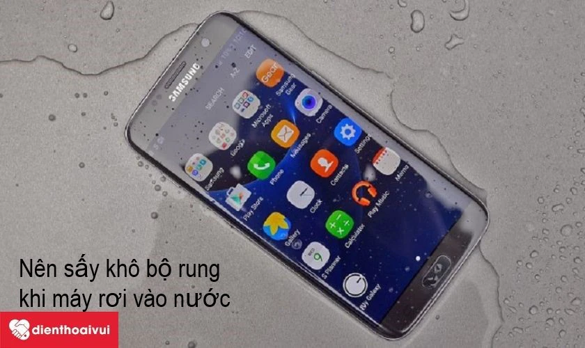 C&aacute;ch xử l&yacute; khi bộ rung tr&ecirc;n điện thoại của bạn bị ngấm nước, kh&ocirc;ng hoạt động được