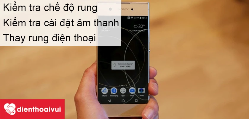 Khắc phục hỏng rung điện thoại