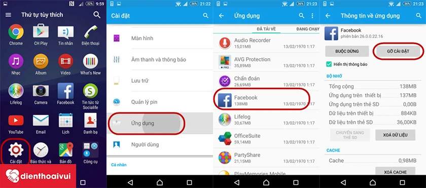 x&oacute;a bỏ ứng dụng kh&ocirc;ng r&otilde; nguồn gốc