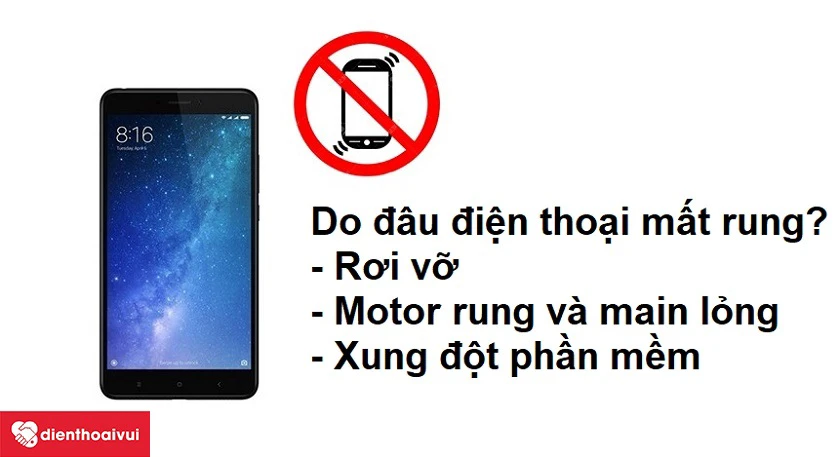 Nguy&ecirc;n nh&acirc;n điện thoại mắt rung