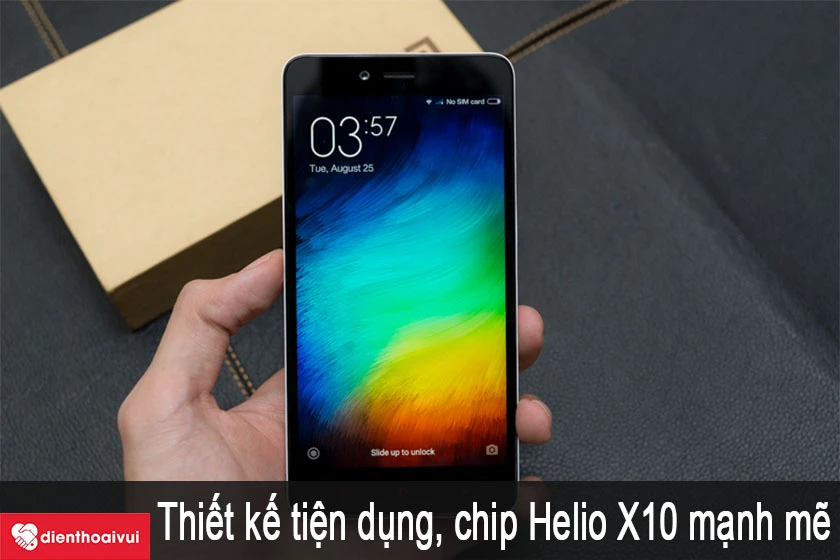 Xiaomi Redmi Note 2 &ndash; Si&ecirc;u phẩm gi&aacute; rẻ với thiết kế tiện dụng, hiệu năng mạnh với Helio X10 8 nh&acirc;n