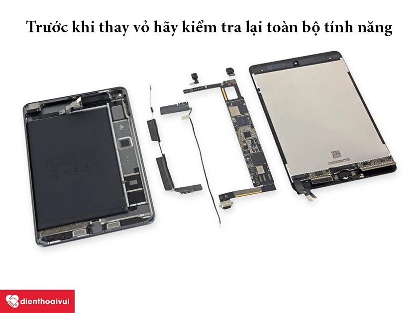 Kiểm tra máy sau khi thay