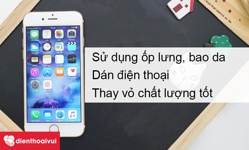 c&aacute;ch bảo vệ vỏ điện thoại sau thay mới vỏ điện thoại