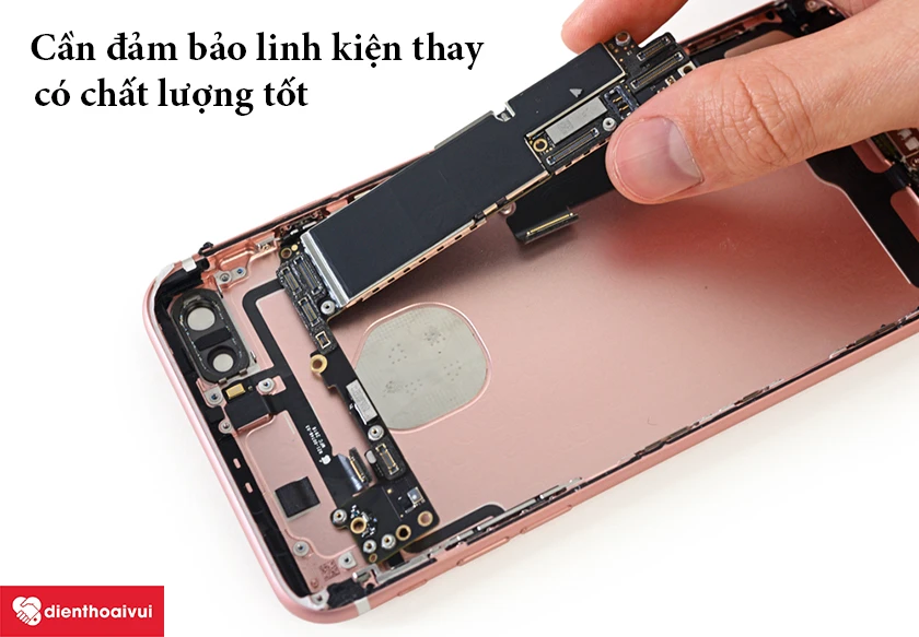Sử dụng linh kiện chất lượng