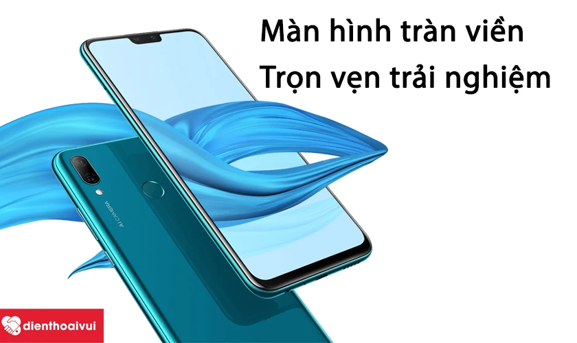 Huawei Y9 &ndash; m&agrave;n h&igrave;nh 6.5 inch độ ph&acirc;n giải Full HD+