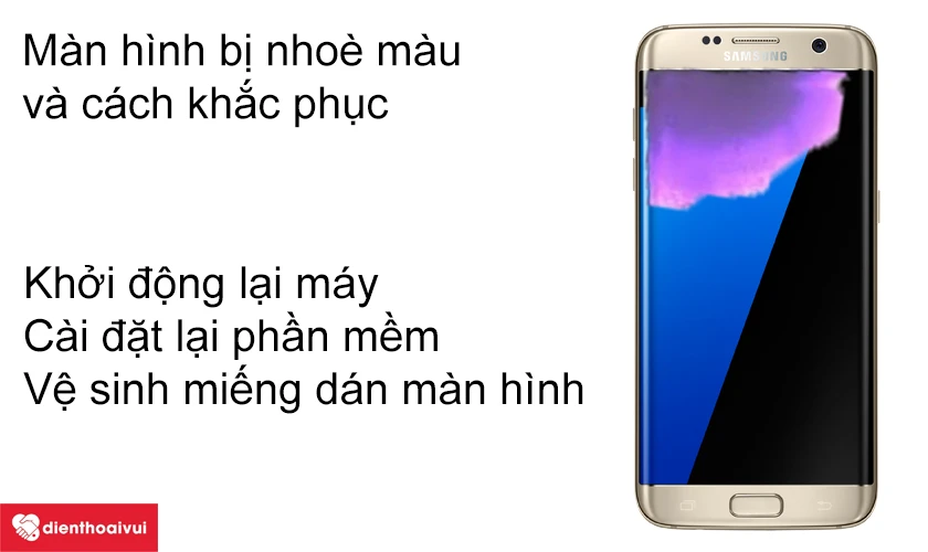 Hiện tượng m&agrave;n h&igrave;nh bị nho&egrave; m&agrave;u v&agrave; c&aacute;ch khắc phục