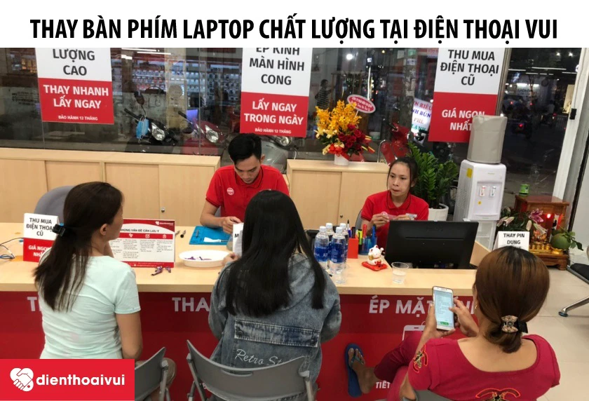 Lý do nên chọn dịch vụ thay bàn phím laptop Lenovo Thinkpad tại hệ thống Điện Thoại Vui