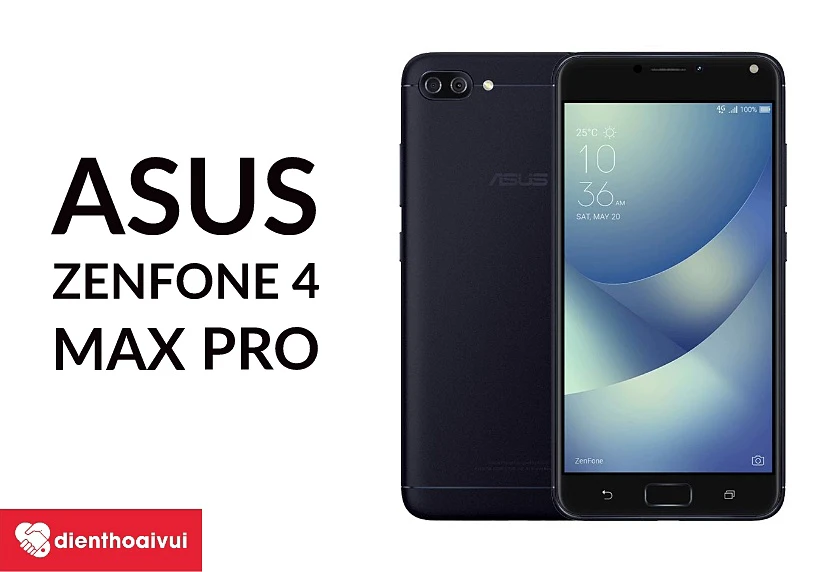 Asus Zenfone 4 Max Pro m&agrave;n h&igrave;nh 5.5 inch, tấm nền IPS LCD