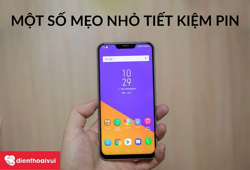 Một số mẹo nhỏ giúp tiết kiệm pin