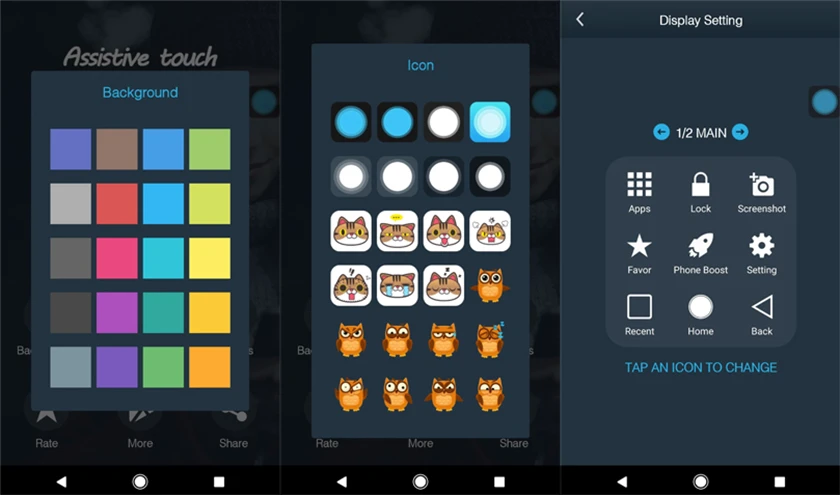 Ứng dụng tạo n&uacute;t home ảo tr&ecirc;n android Assistive Touch