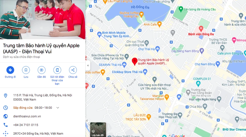 C&aacute;c trung t&acirc;m bảo h&agrave;nh iPhone - Uỷ quyền Apple