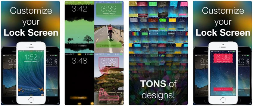 Slick - Lock Screen by Customizing your Wallpapers