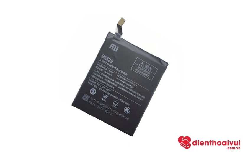 Nguy&ecirc;n nh&acirc;n điện thoại Xiaomi bị chai pin