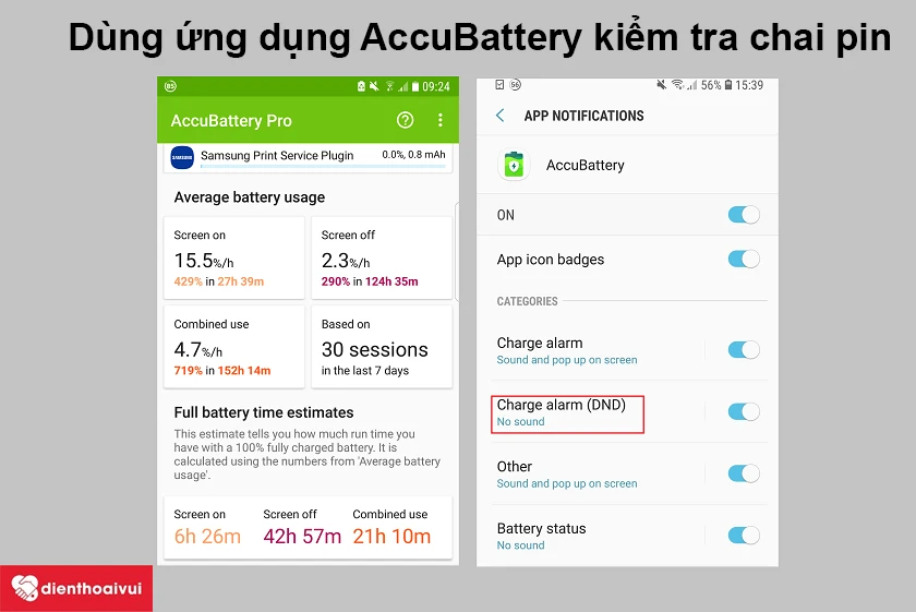 C&aacute;ch kiểm tra độ chai pin tr&ecirc;n Huawei Y7 Prime