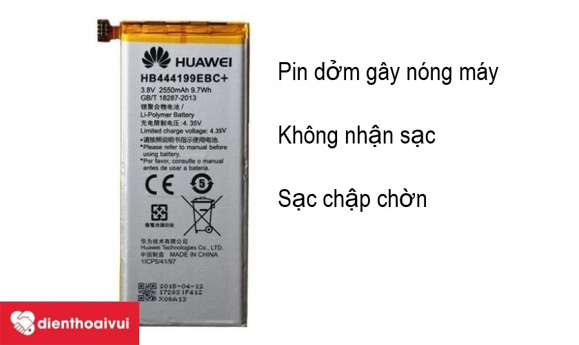 Nếu như thay pin k&eacute;m chất lượng cho điện thoại th&igrave; sẽ ảnh hưởng như thế n&agrave;o?