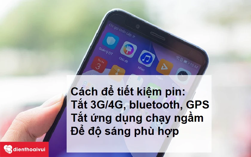 Những mẹo gi&uacute;p tiết kiệm pin
