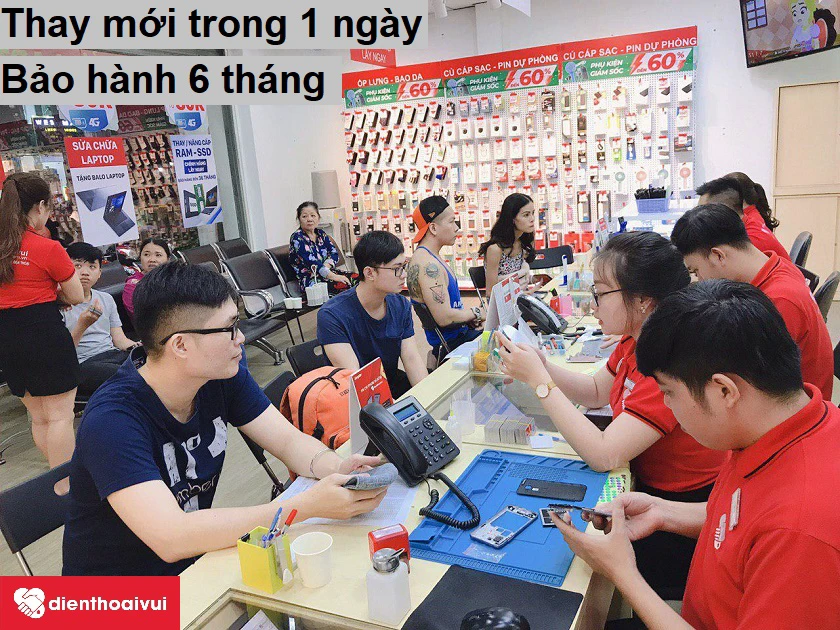 Thay pin điện thoại OPPO F9 giá tốt, uy tín tại Điện Thoại Vui