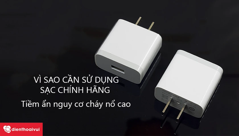 V&igrave; sao cần sử dụng sạc ch&iacute;nh h&atilde;ng &ndash; chất lượng cao để sạc pin điện thoại