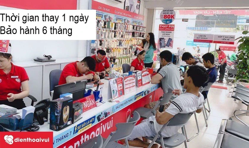 Thay pin Xiaomi Mi 8 chất lượng, bảo h&agrave;nh l&acirc;u d&agrave;i tại Điện Thoại Vui